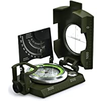 Proster Brújula Militar Impermeable Profesional- Brújula Metal para Apuntar Clinómetro de con Bolsa de Transporte para…